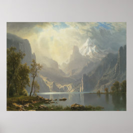 Sjö Tahoe i Sierrorna Poster