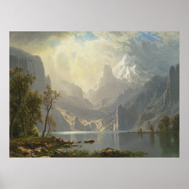 Sjö Tahoe i Sierrorna Poster (Framsidan)