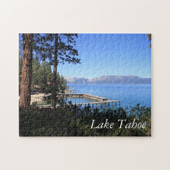 Sjö Tahoe Jigszle Puzzle Pussel (Horisontell)