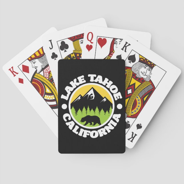 Sjö Tahoe,Kalifornien Casinokort (Baksidan)