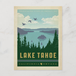 Sjö Tahoe   Kalifornien & Nevada Vykort