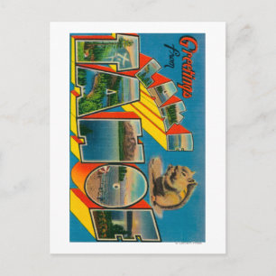 Sjö Tahoe, Kalifornien - Stora Brev Scenes Vykort