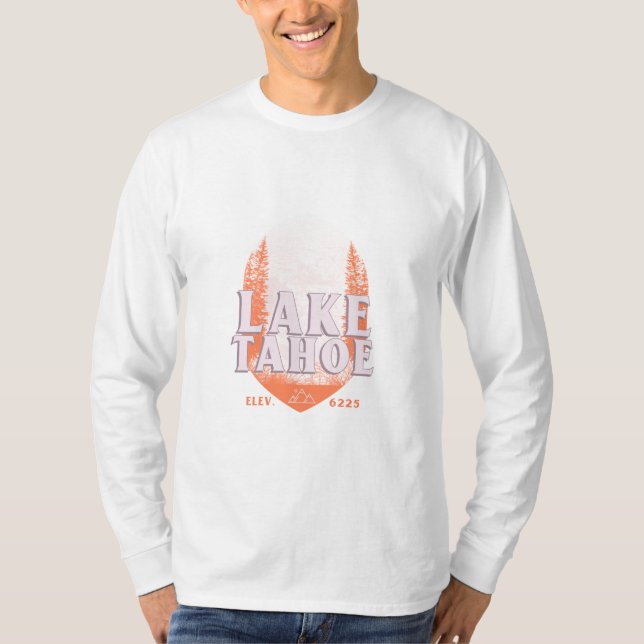 Sjö Tahoe Långärmad T-Shirt (Framsida)