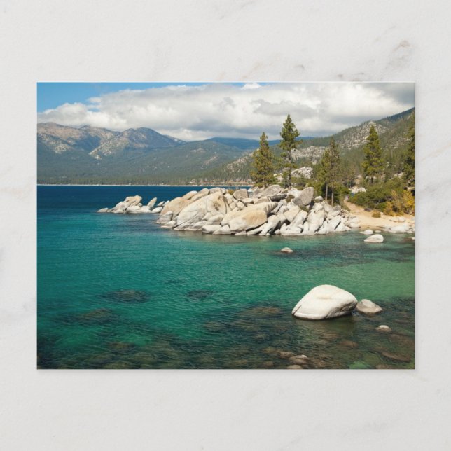 Sjö Tahoe liggande Vykort (Framsida)