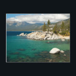 Sjö Tahoe liggande Vykort<br><div class="desc">Pristine,  emerald vatten av Sjö Tahoe</div>