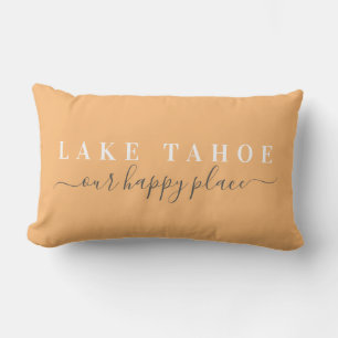 Sjö Tahoe Lycklig Ställe Lumbar Pillow Lumbarkudde