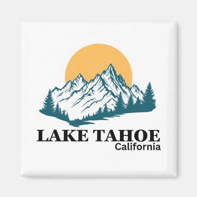 SJÖ TAHOE MAGNET (Framsidan)