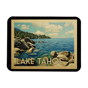 Sjö Tahoe Magnet Vintage resor