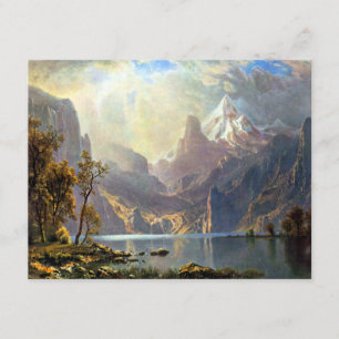 Sjö Tahoe målar Nevada art av Albert Bierstadt Meddelande