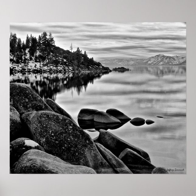 Sjö Tahoe North Poster (Framsidan)