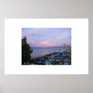 Sjö Tahoe Poster