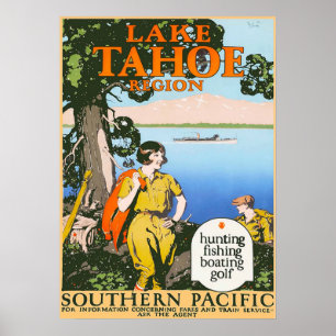 SJÖ TAHOE POSTER