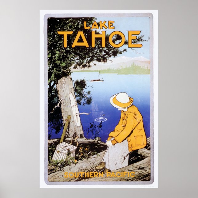Sjö Tahoe Poster (Framsidan)