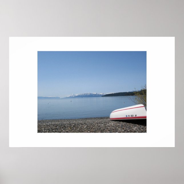 Sjö Tahoe Poster (Framsidan)