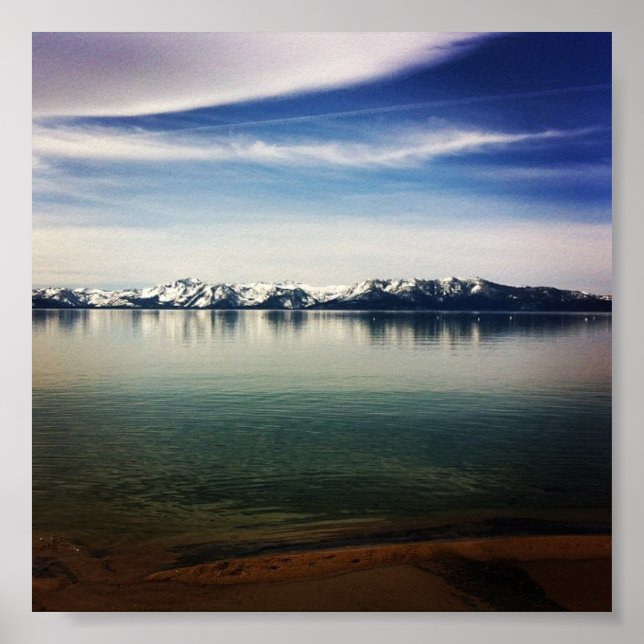 Sjö Tahoe Poster (Framsidan)