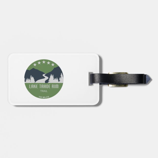 Sjö Tahoe Rim Trail Bagagebricka (Baksida Vågrät)