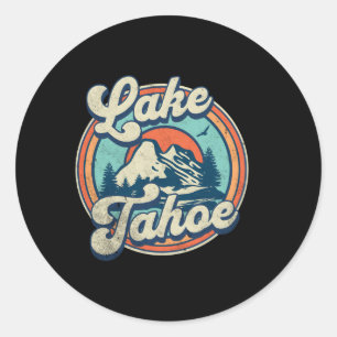 Sjö Tahoe Runt Klistermärke