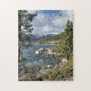 Sjö Tahoe Shoreline Pussel