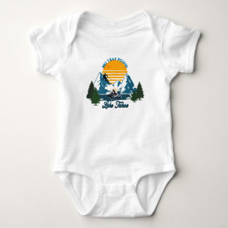 Sjö Tahoe: Ski Year Round, Snö Ski och Vatten Ski T Shirt