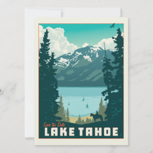 Sjö Tahoe Spara datum - foto Datumet