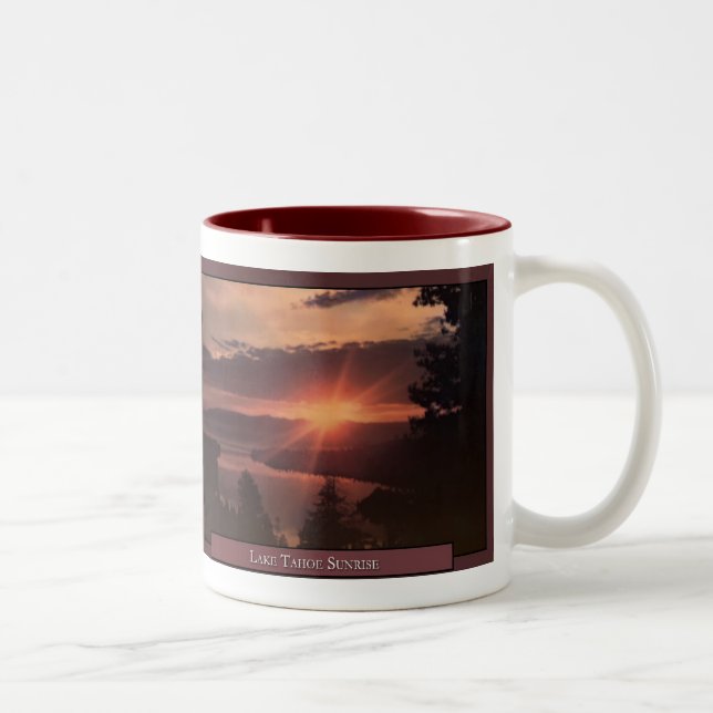 Sjö Tahoe Sunrise Coffee Mugg (Höger)