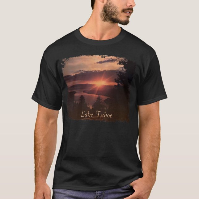 Sjö Tahoe Sunrise Manar Shirt T-shirt (Framsida)