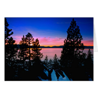 -Sjö Tahoe Sunset 2011 OBS Kort