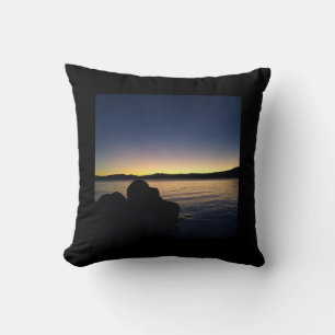 Sjö Tahoe Sunset Kudde