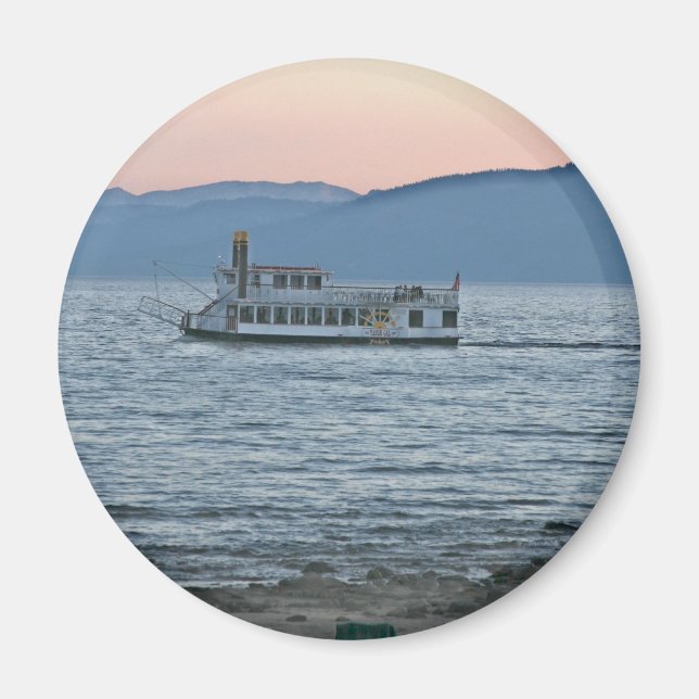 Sjö Tahoe Sunset Magnet (Framsidan)