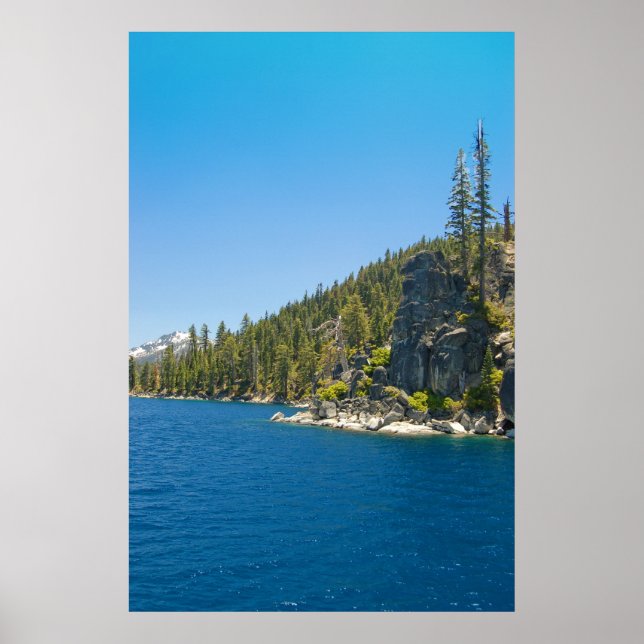 Sjö Tahoe Väster Shore Poster (Framsidan)