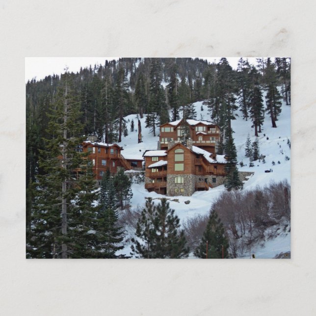 Sjö Tahoe Vicinity Vykort (Framsida)