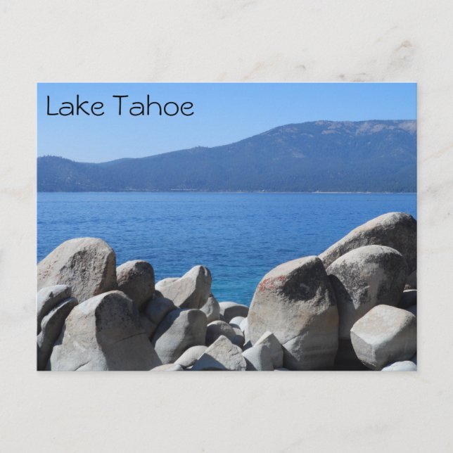 Sjö Tahoe Vykort (Framsida)
