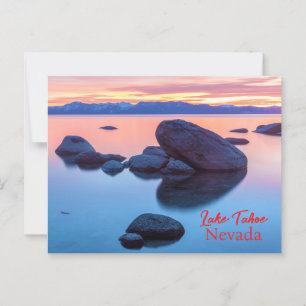 Sjö Tahoe Vykort
