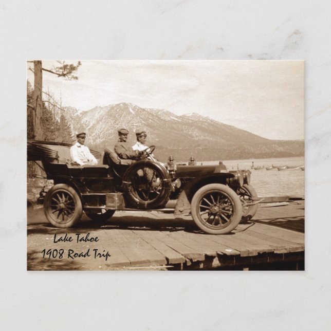 Sjö Tahoe Vykort (Framsida)