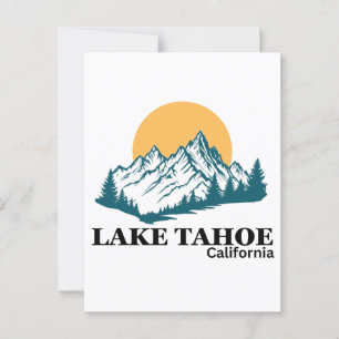 SJÖ TAHOE VYKORT