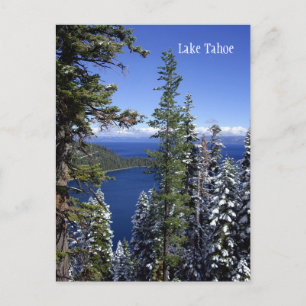 Sjö Tahoe-vykort Vykort