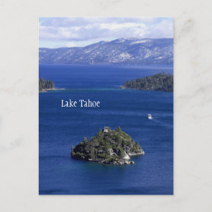 Sjö Tahoe-vykort Vykort