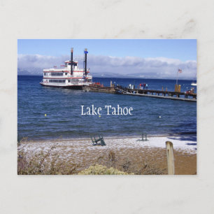 Sjö Tahoe-vykort Vykort