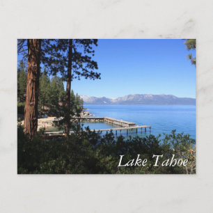 Sjö Tahoe-vykort Vykort