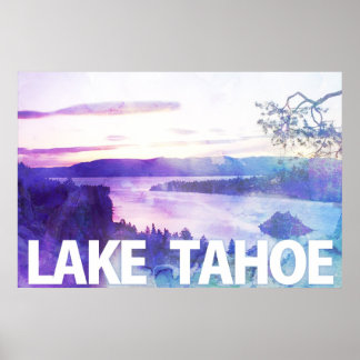 Sjö Tahoes Emerald Bay Poster