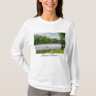 Sjö Taneycomo Summer Fog Långärmad Tshirt T Shirt