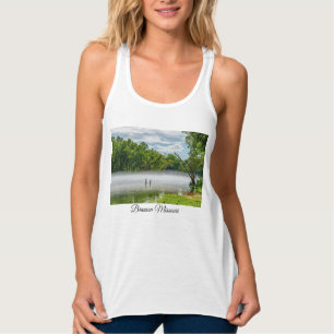 Sjö Taneycomo Summer Fog Tanktop Linne Med Racerback