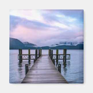 Sjö Te Anau Nya Zeeland Magnet