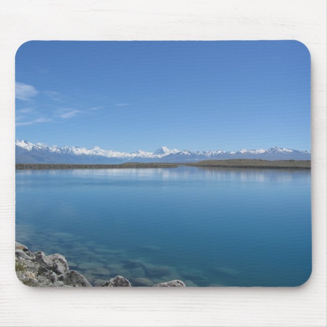 Sjö Tekapo, Nya Zeeland Musmatta (Framsidan)