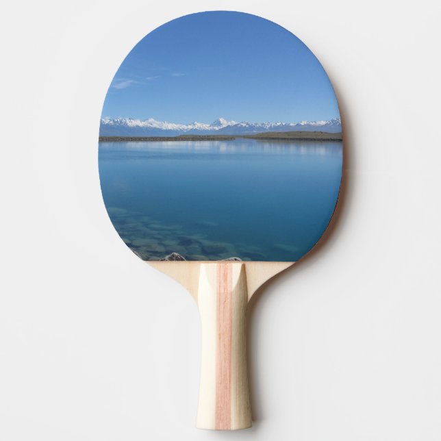 Sjö Tekapo, Nya Zeeland Pingisracket (Framsidan)
