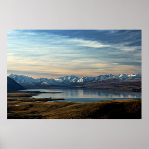 Sjö Tekapo, Nya Zeeland Poster