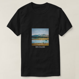 Sjö Tekapo Nya Zeeland Sydön T Shirt