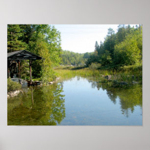 Sjö Temagami Poster