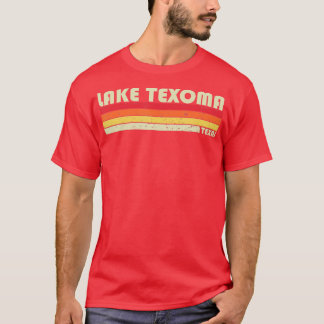 SJÖ TEXOMA TEXAS Funny Fishing Camping Sommar Gif T Shirt