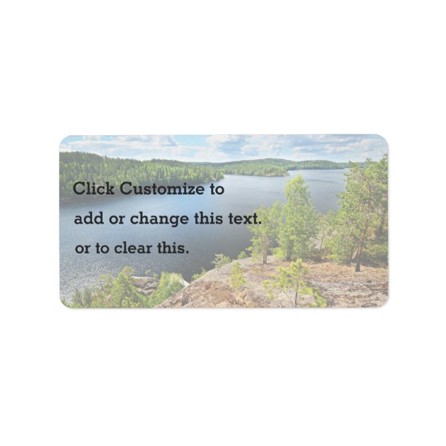 Sjö ThBäste Adressetikett (Framsidan)